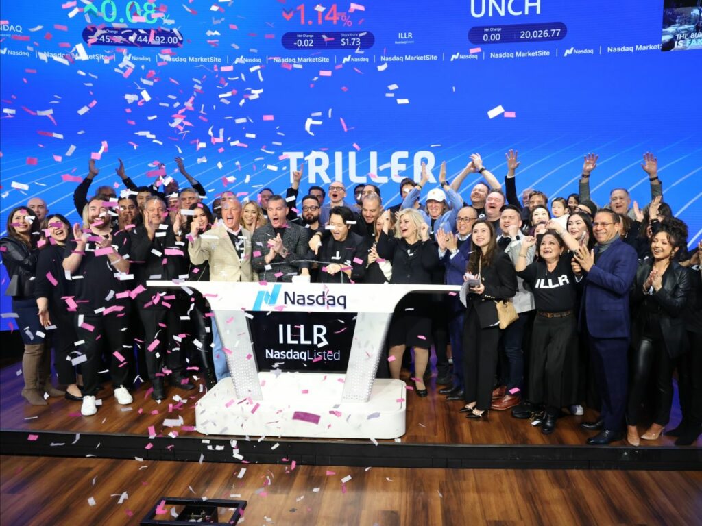 Triller Group Rings Nasdaq Opening Bell